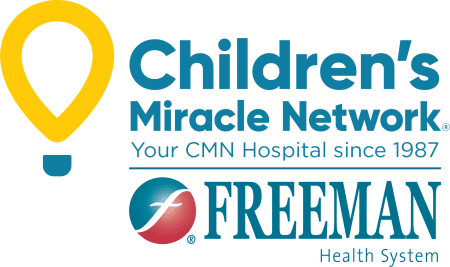 Children's Miracle Network- Freeman Health Logo