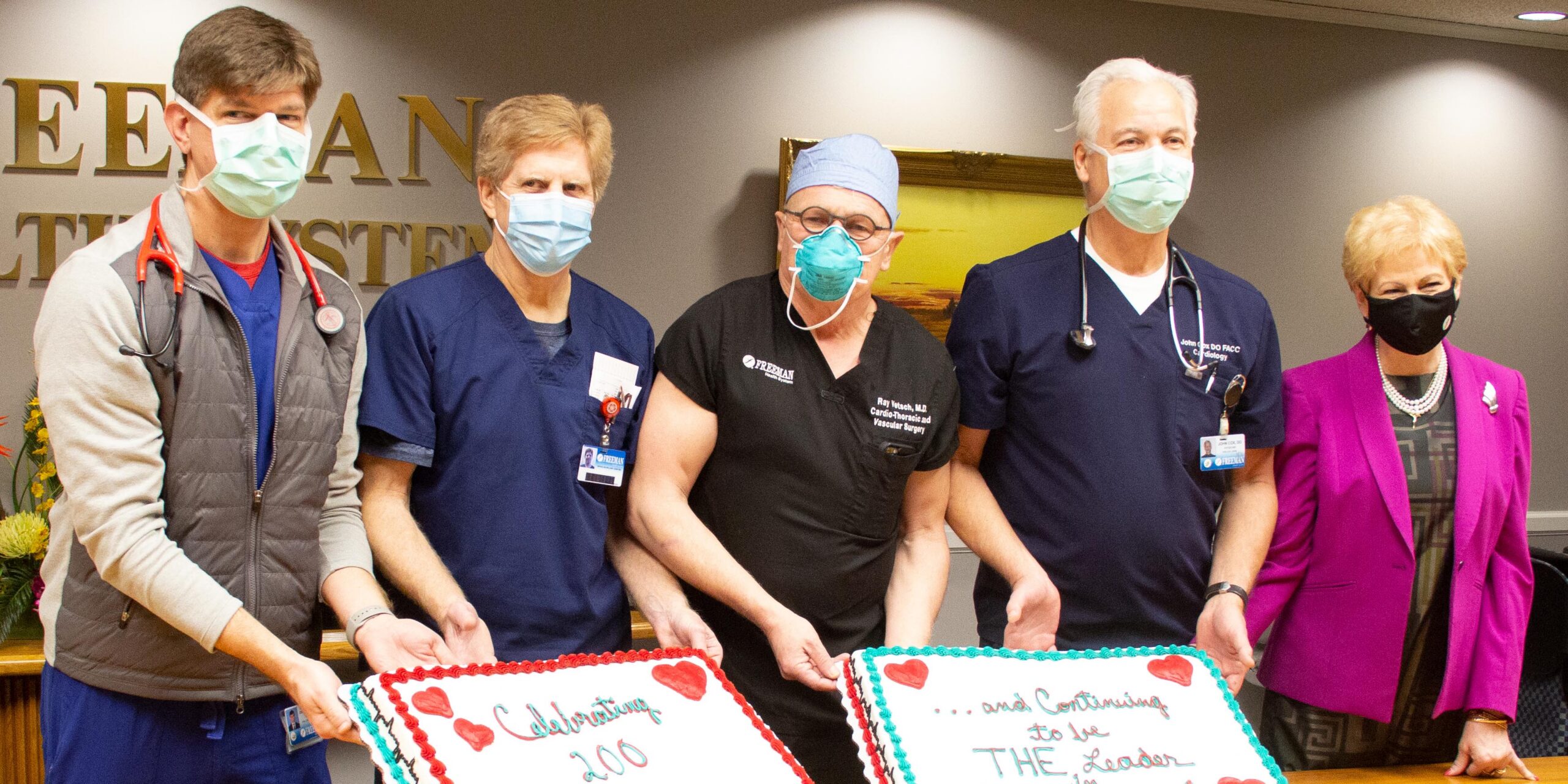 Freeman Celebrates Milestone: 200+ TAVR Surgeries