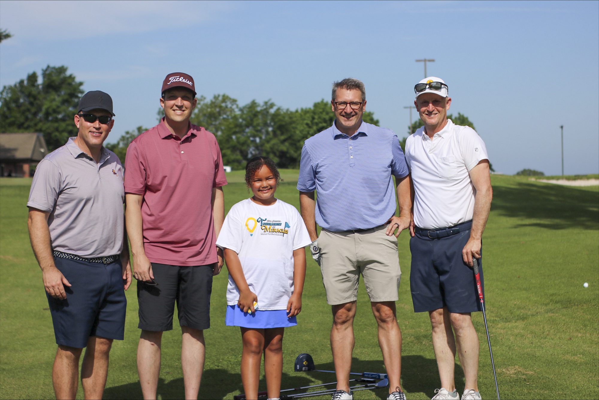 Zakiyah Crow, 2026 CMN Champion, made a lot of new friends during the 34th Annual Tournament of Miracles golf scramble, which raised a record $110,485.